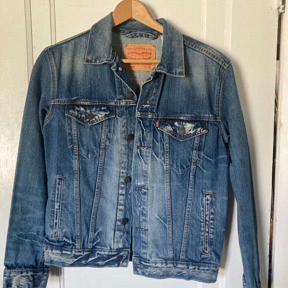 Vintage Levi’s Trucker Jean Jacket Men’s Size Small - Picture 1 of 9